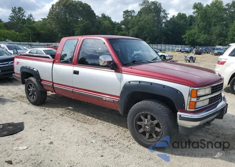 1991 Chevrolet Gmt-400 K1500 z USA, uszkodzony, nr VIN 2GCEK19K6M1210641